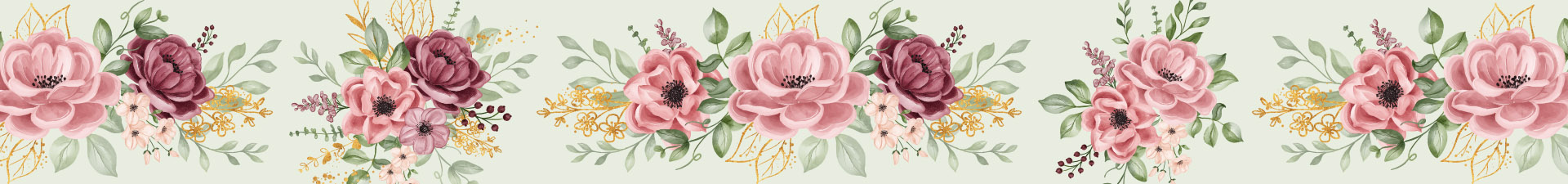 Guirlandes et fleurs artificielles décoratives