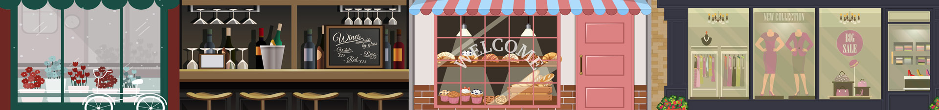 wholesale of window dressing items