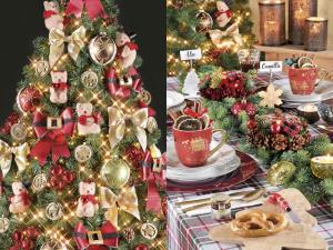 árbol de navidad y arreglos