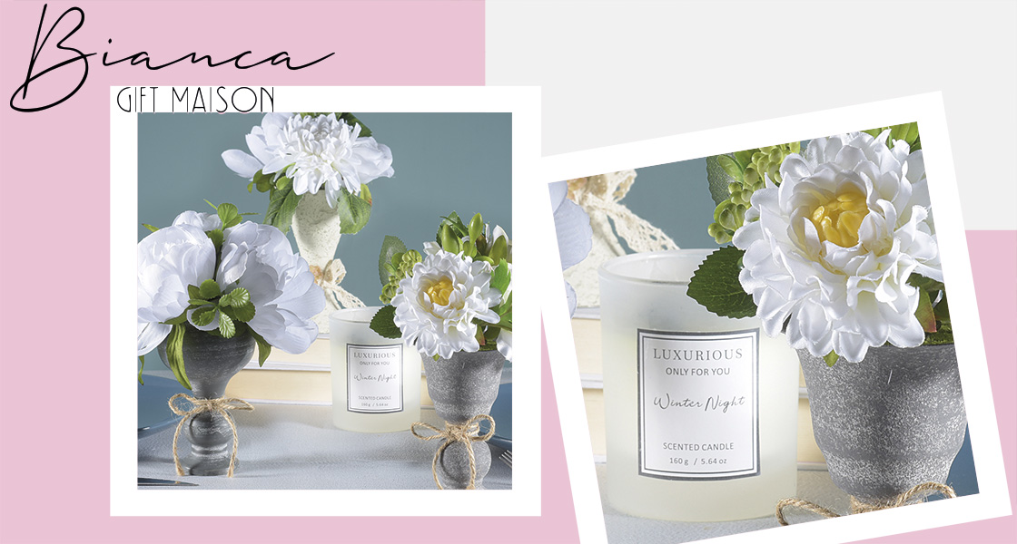 Vases and candles at wholesale prices