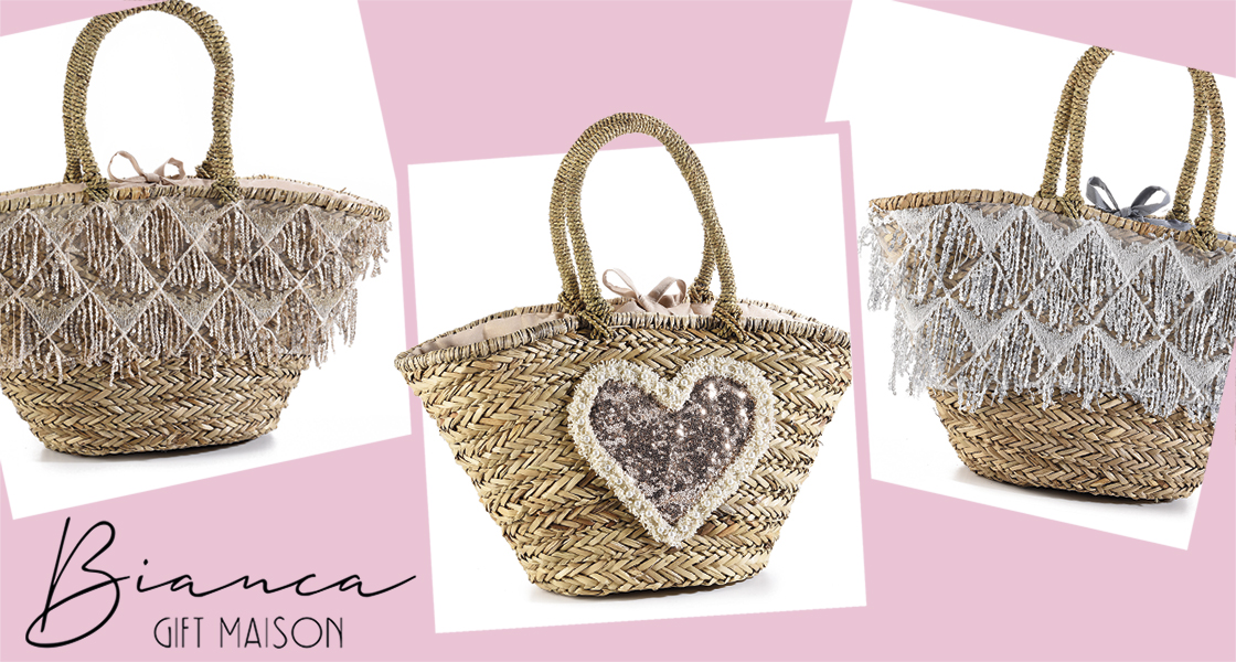 Sac de plage en paille